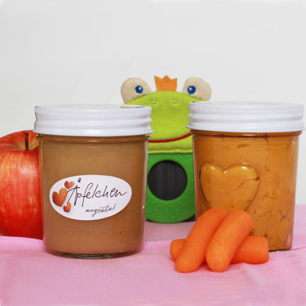 megusta!® 12 Einmachgläser mit Herz im Glas | Schraubdeckel weiß | für Hochzeit, Party, Geburtstag | für Marmelade, Dessert, Kräuter