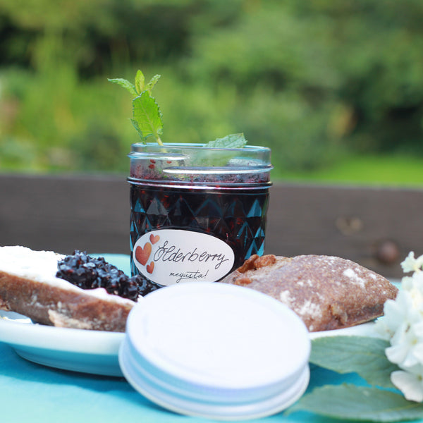 megusta!® 12 Einmachgläser Diamantmuster | 200 ml | Deckel weiß | für Marmelade, Dessert, Kräuter, Tee, Wattepads