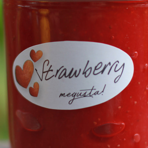 KOSTENLOS! Ersatz-Label für megusta-Einmachgläser 200ml